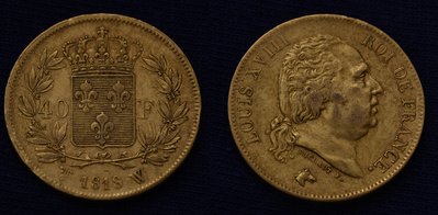 Frankreich - 40 Francs Ludwig XVIII - 1818.jpg