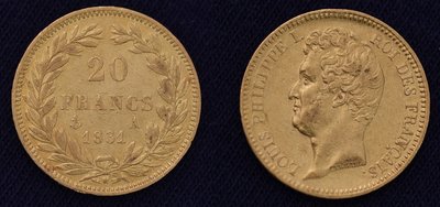 Frankreich - 20 Francs Louis Philippe I - 1831.JPG