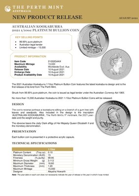 2021 Australian Kookaburra 1.10oz Platinum Bullion Coin - CUS-1-001.jpg