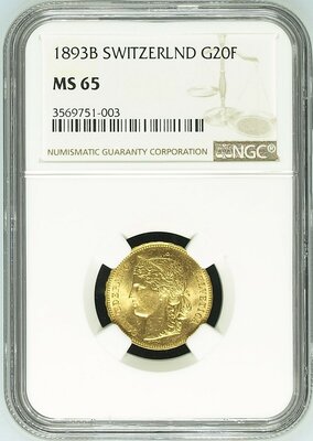 20 Francs Gold Switzerland Top pop MS65 Obverse.jpg