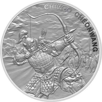 1-Unze-Silber-Suedkorea-2022-Korea-warriors-Chiwoo-Cheonwang-7-BU-South-Korea-1-Clay.png