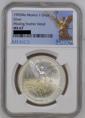 Mexico Libertad 1992 Missing Feather MS67 Reverse.jpg